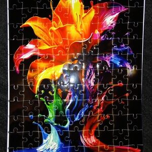Colorful Flower Puzzle